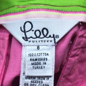 NEW Lilly Pulitzer pink cotton skirt w pockets. NWT